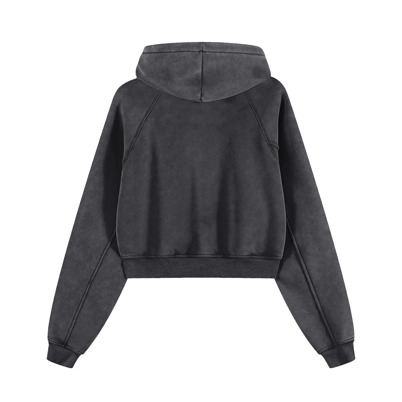 Dystopian Cropped Hoodie